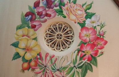Thornton harpsichord (detail)