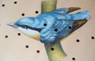 Shultz harpsichord (detail)